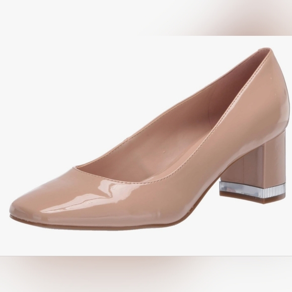 Bandolino Claire Pump Patent Nude 7.5 - Picture 6 of 8